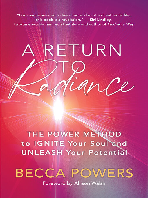 Title details for A Return to Radiance by Becca Powers - Available